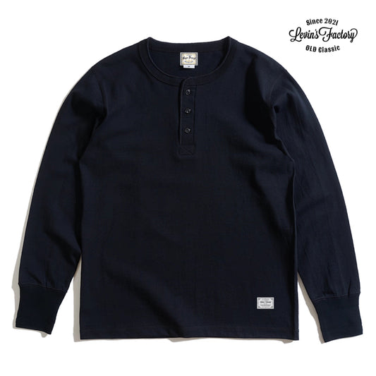 【復刻版】Levin`sFactory  ヘンリーネックシャツ長袖