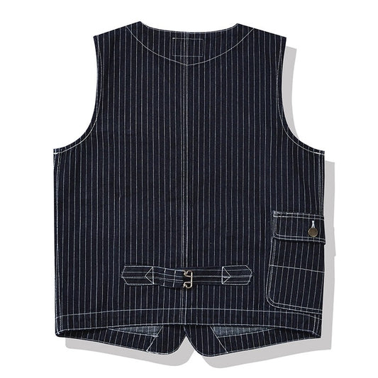 OKONKWO ストライプベスト