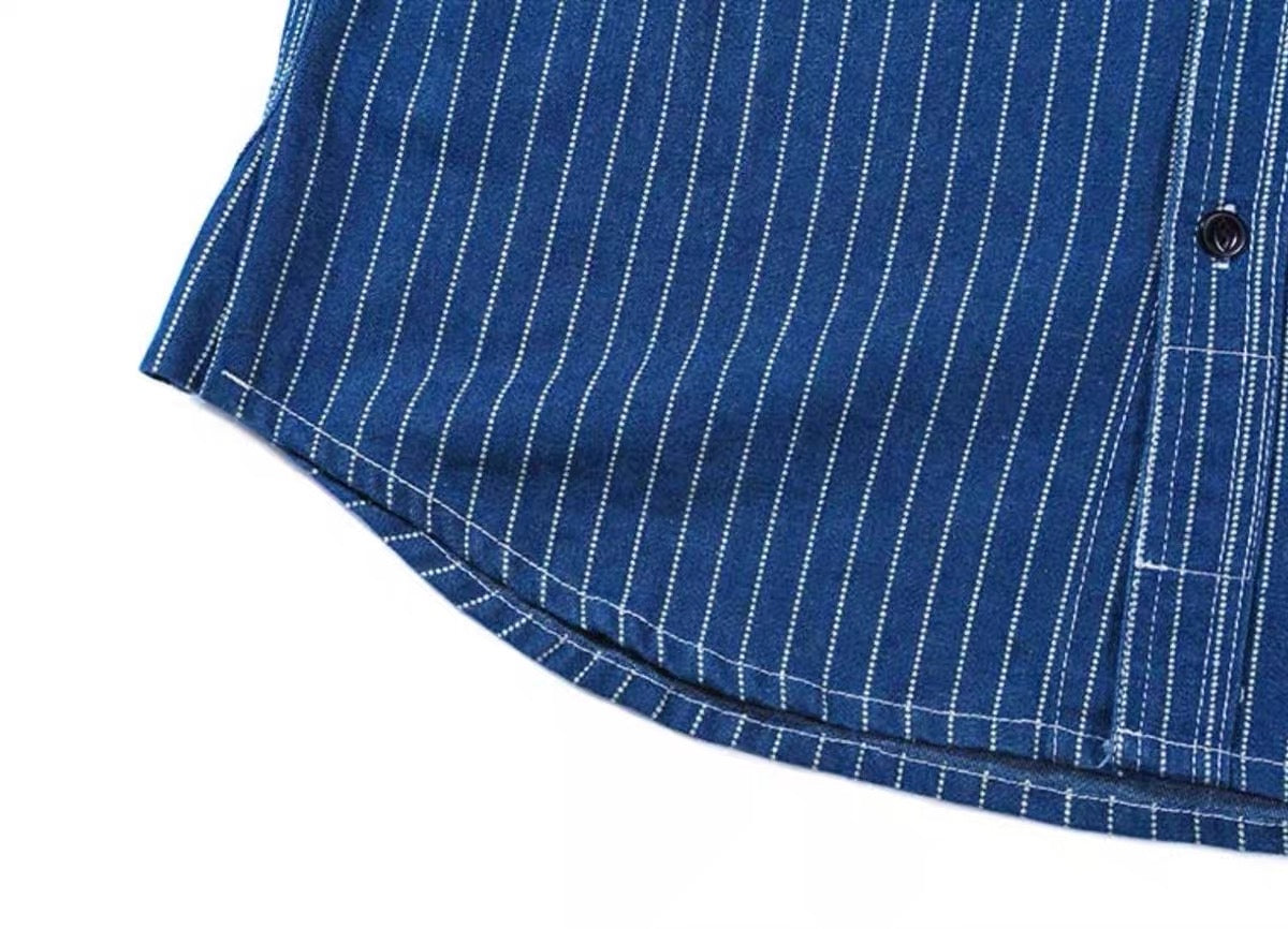 OKONKUWO アメリカンヴィンテージワークシャツ ARMY 長袖シャツ