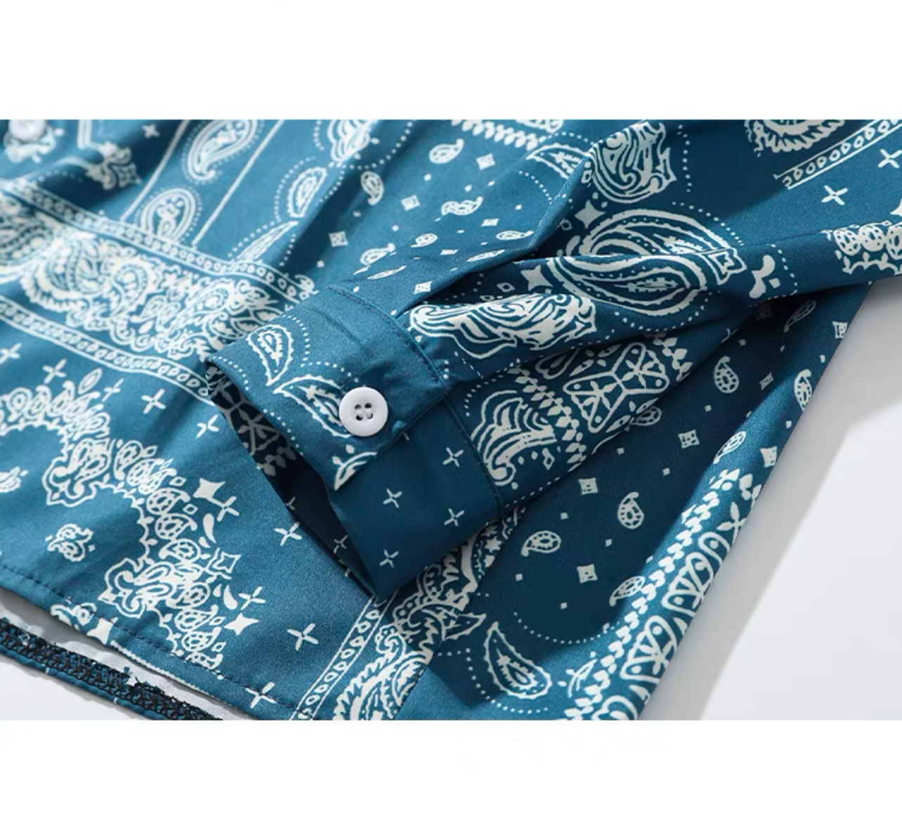 Levin‘sFactory スタンダードバンダナ柄シャツ 長袖シャツ