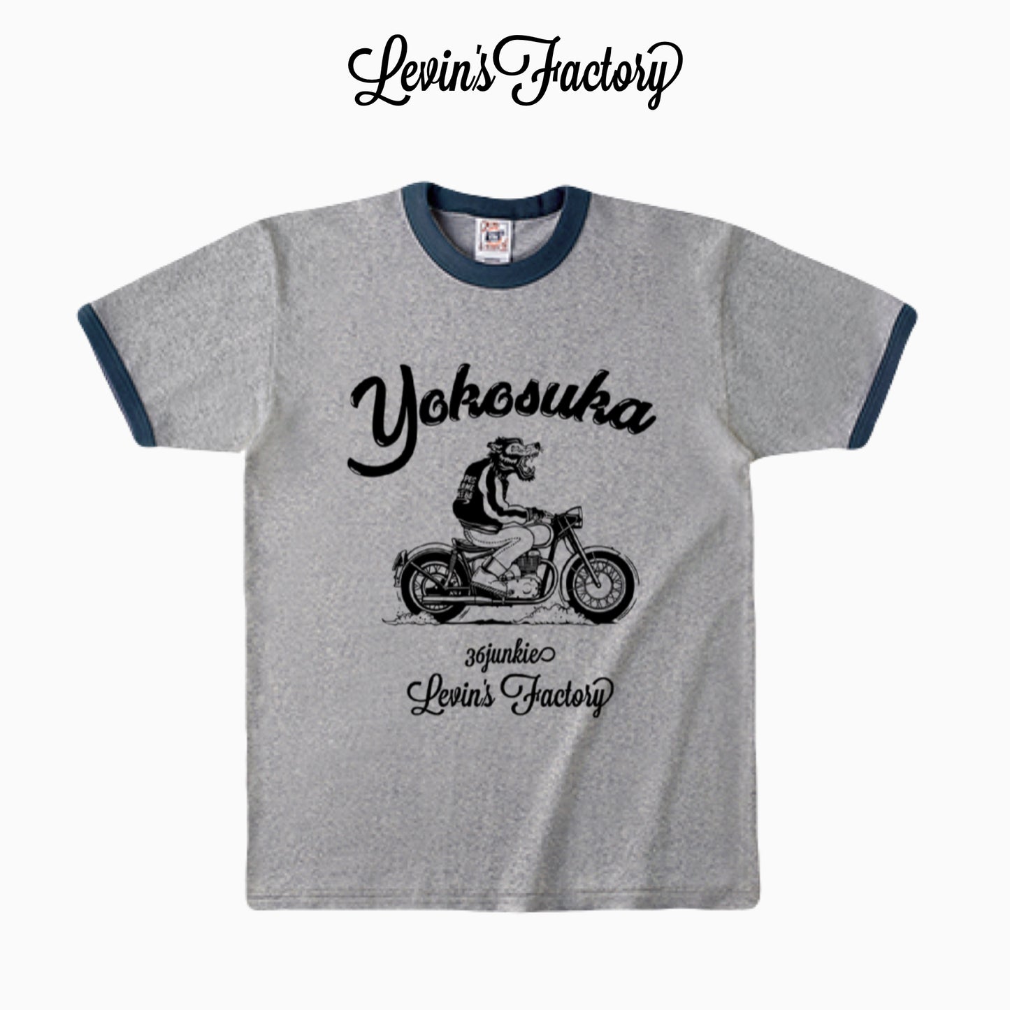 Levin‘sFactory リンガーTシャツ