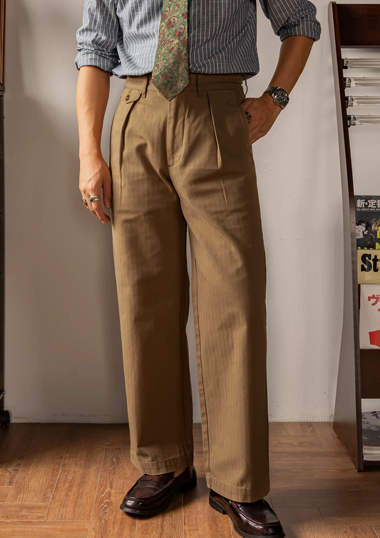 Redtorunad 1950’sハイウェストレトロパンツ