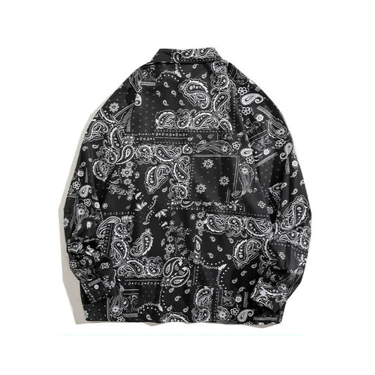 Levin‘sFactory スタンダードペイズリーシャツ 長袖シャツ