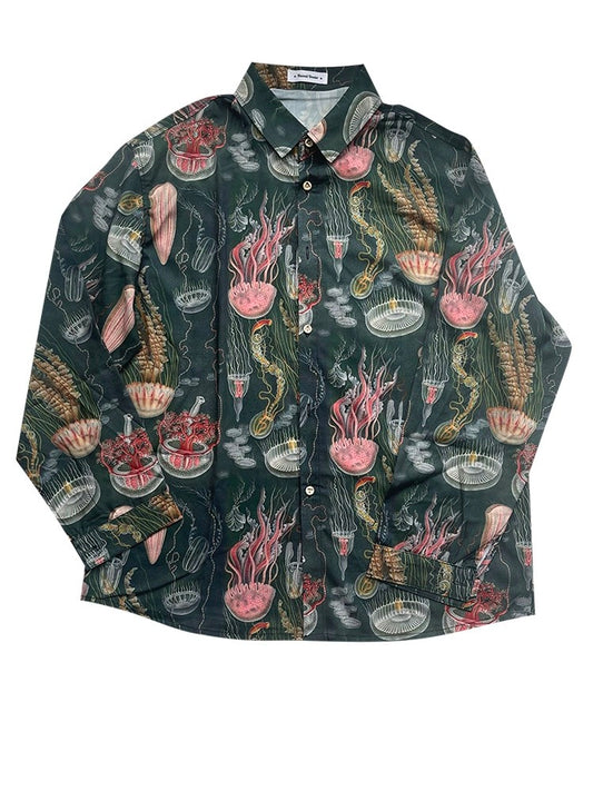 Levin‘sFactory 深海×生物 レギュラーカラーシャツ