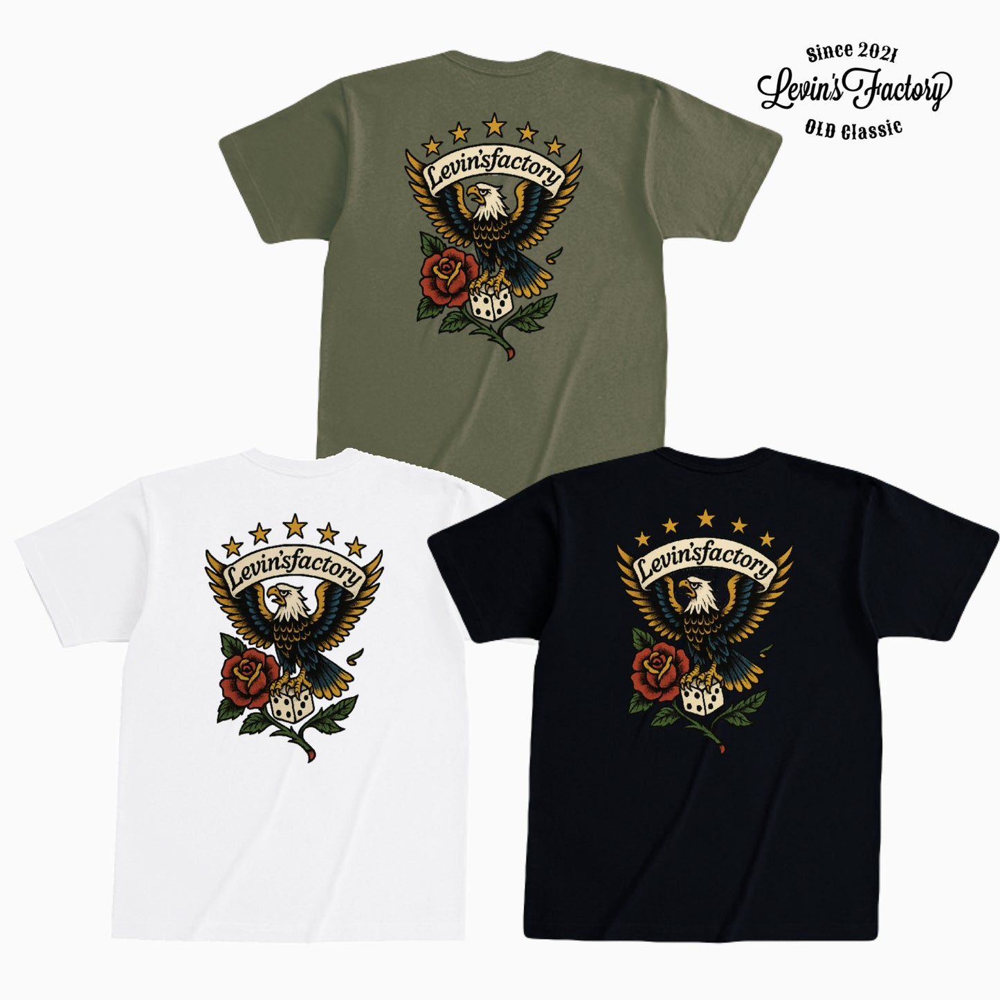 Levin‘s Factory オープンエンドTシャツ