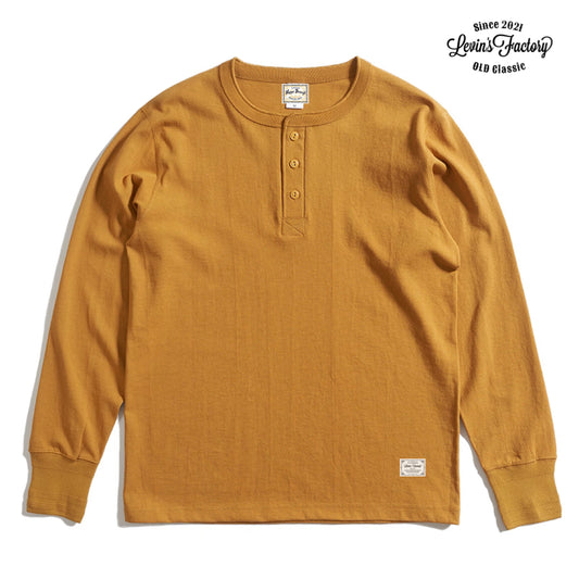 【復刻版】Levin`sFactory ヘンリーネックシャツ長袖