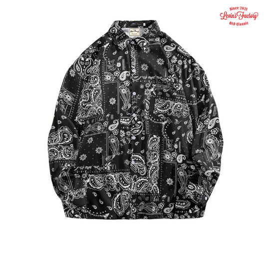 Levin‘sFactory スタンダードペイズリーシャツ 長袖シャツ