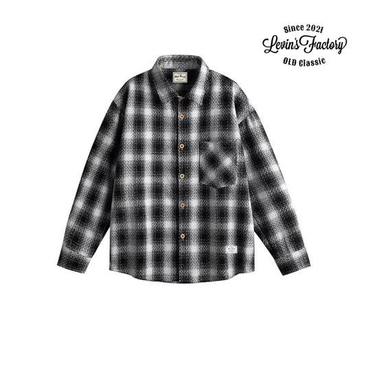 Levin`sFactory チェックシャツ 長袖シャツ
