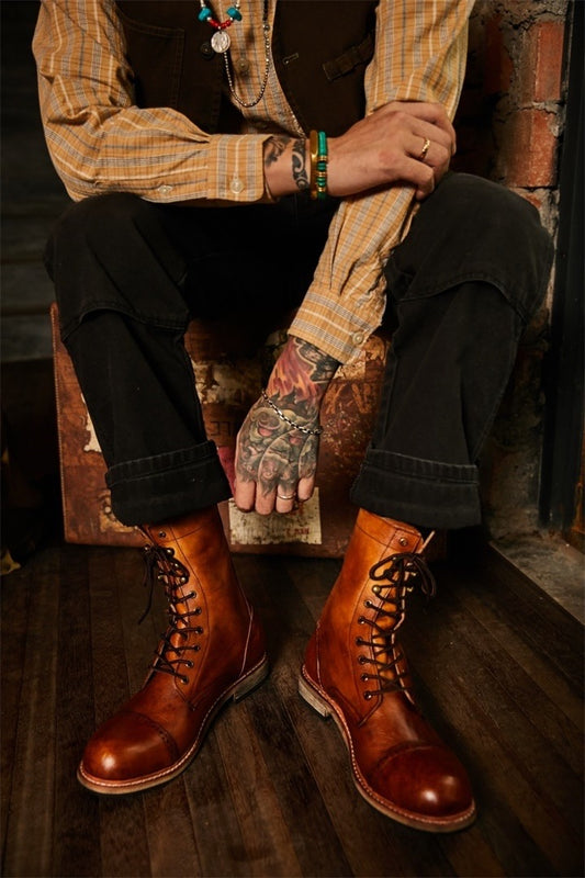 Great Deity オリジナルワークブーツ10HOLE