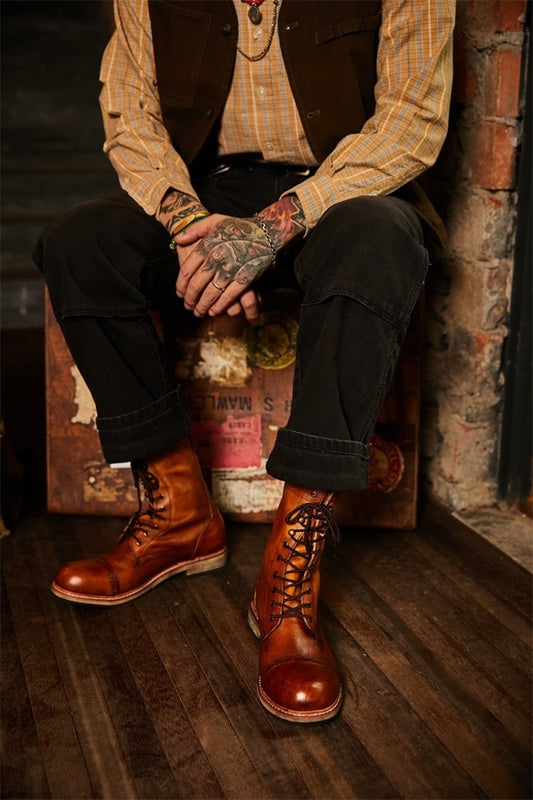 Great Deity オリジナルワークブーツ10HOLE