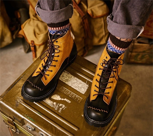 Great Deity オリジナルワークブーツ9HOLE