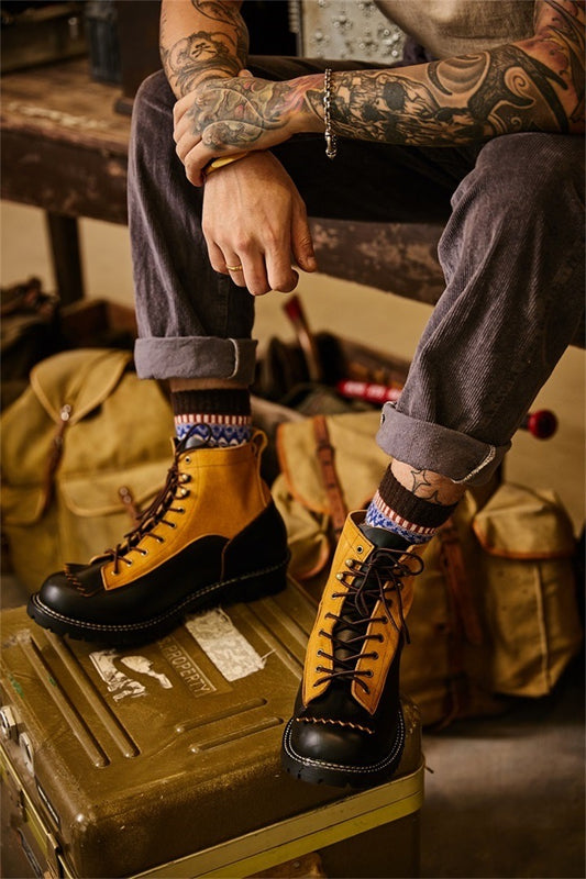 Great Deity オリジナルワークブーツ9HOLE