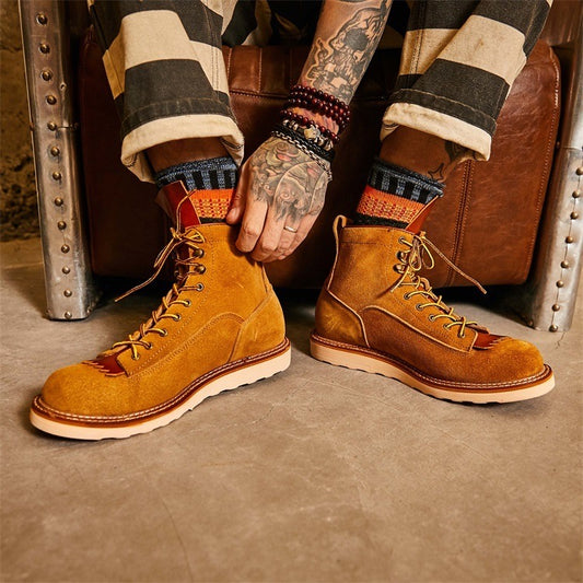 Great Deity オリジナルスウェードブーツ