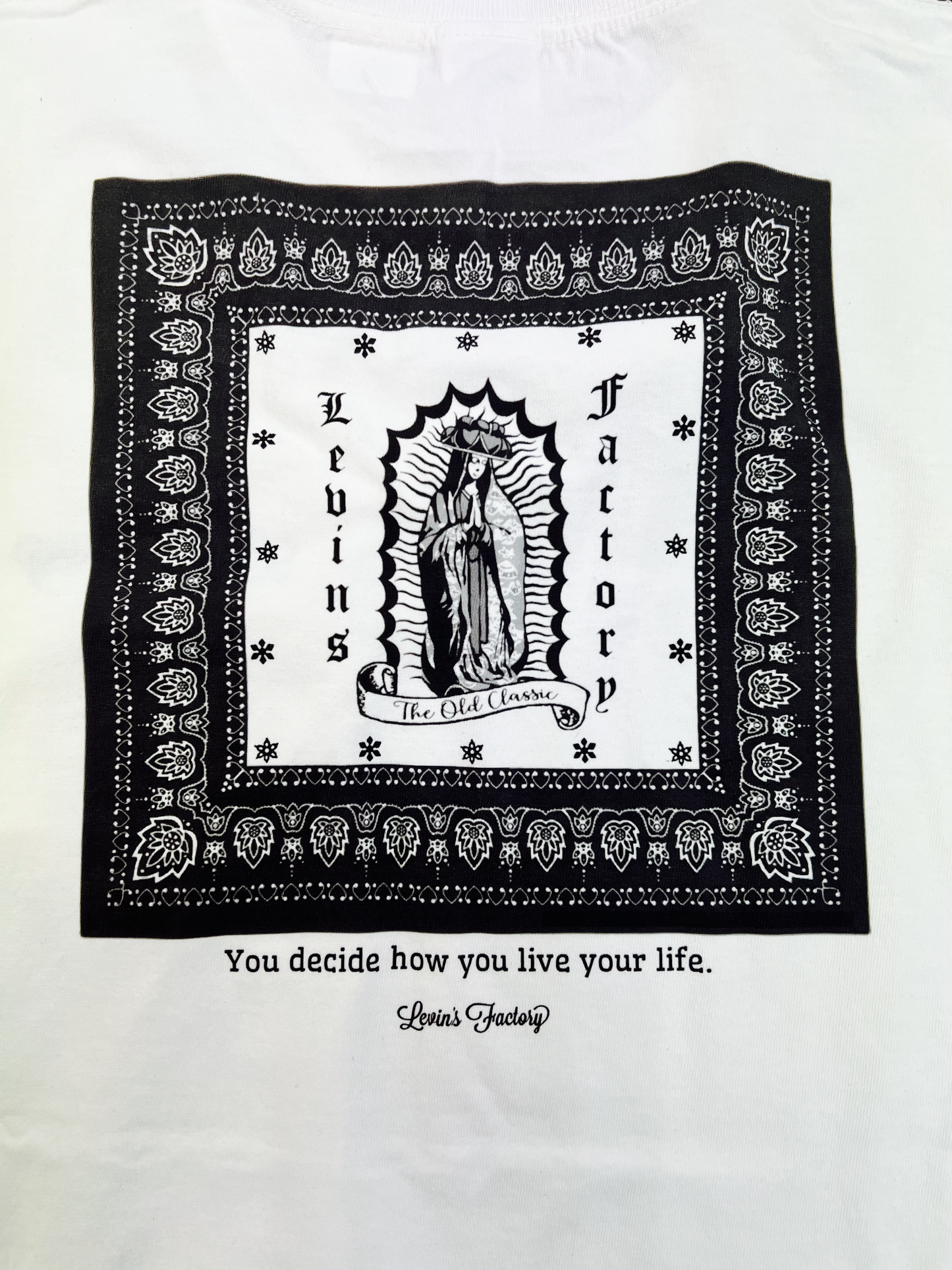 Levin‘s Factory×Cross Stitch オープンエンドTシャツ