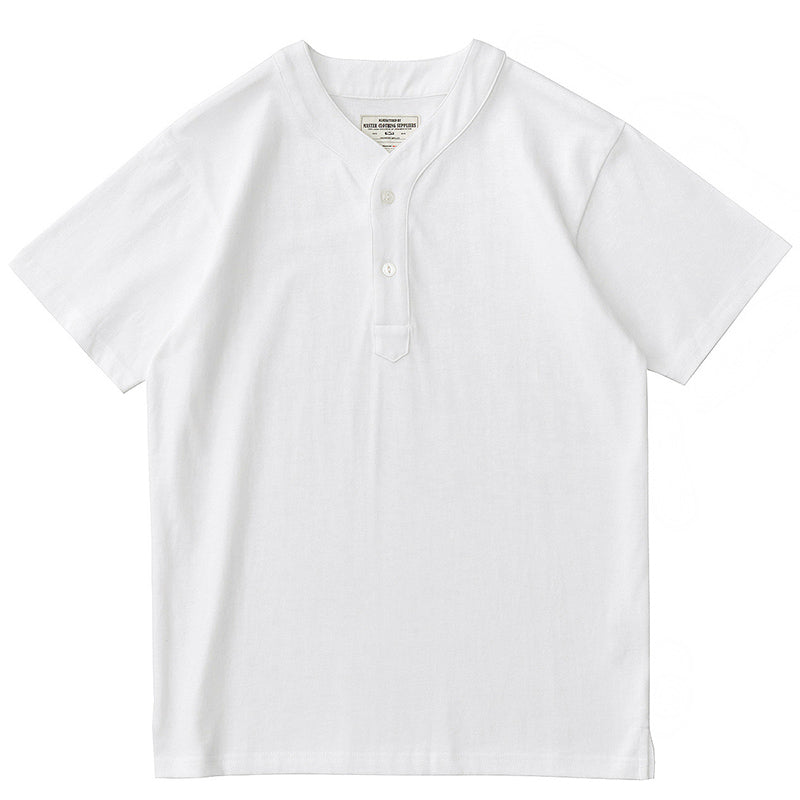 OKONKWO ヘンリーネックシャツ