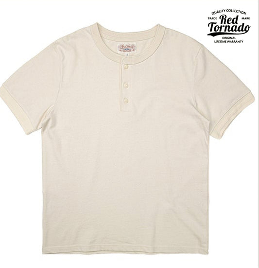 【復刻版】Red tornado ヘンリーネックシャツ半袖