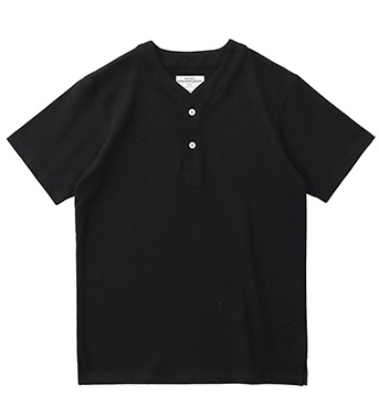 OKONKWO ヘンリーネックシャツ