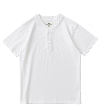 OKONKWO ヘンリーネックシャツ