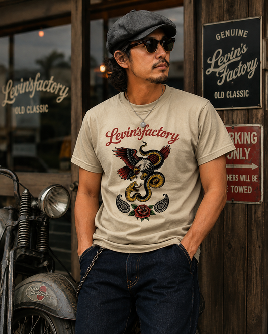 Levin‘s Factory オープンエンドTシャツ