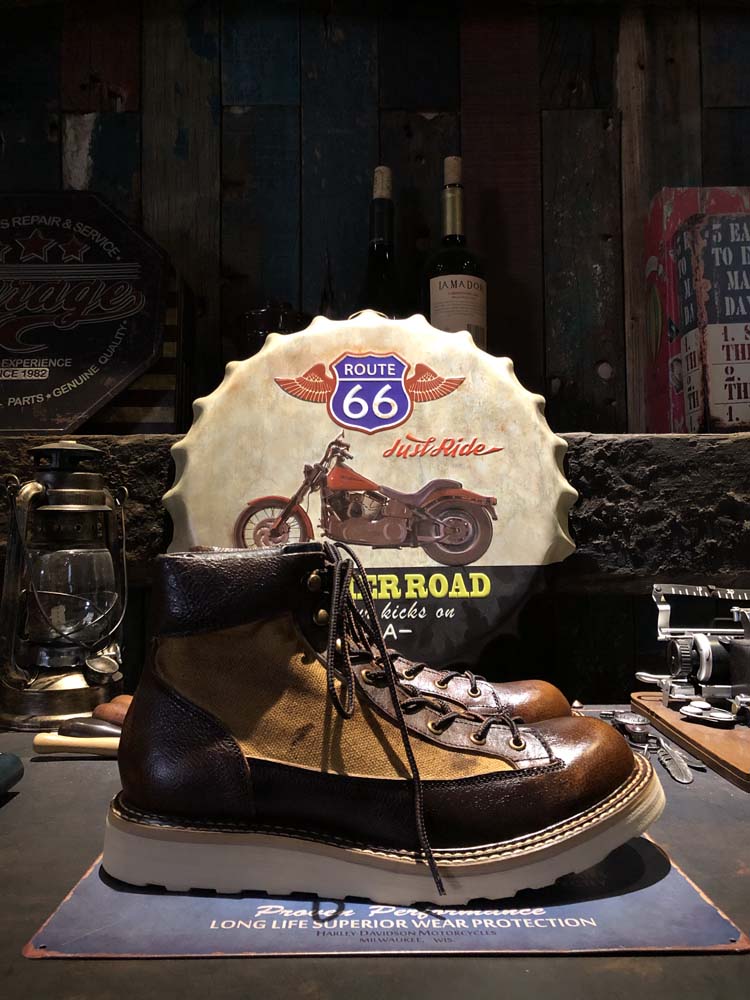 Great Deity アウトドアワークブーツ 5HOLE