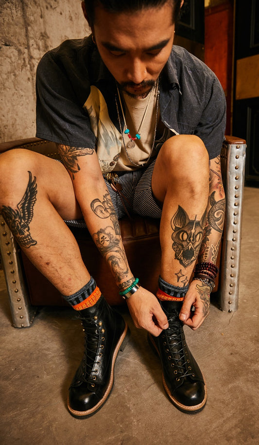 Great Deity ラインマンブーツ 7HOLE