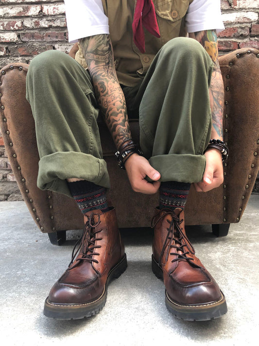 Great Deity モカシンブーツ 6HOLE