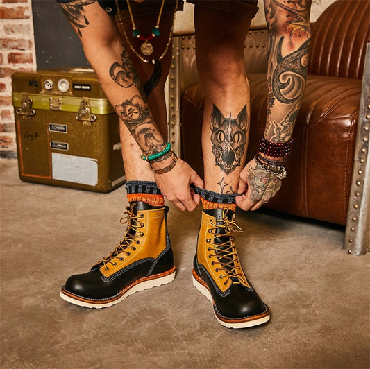 Great Deity オリジナルワークブーツ 7HOLE