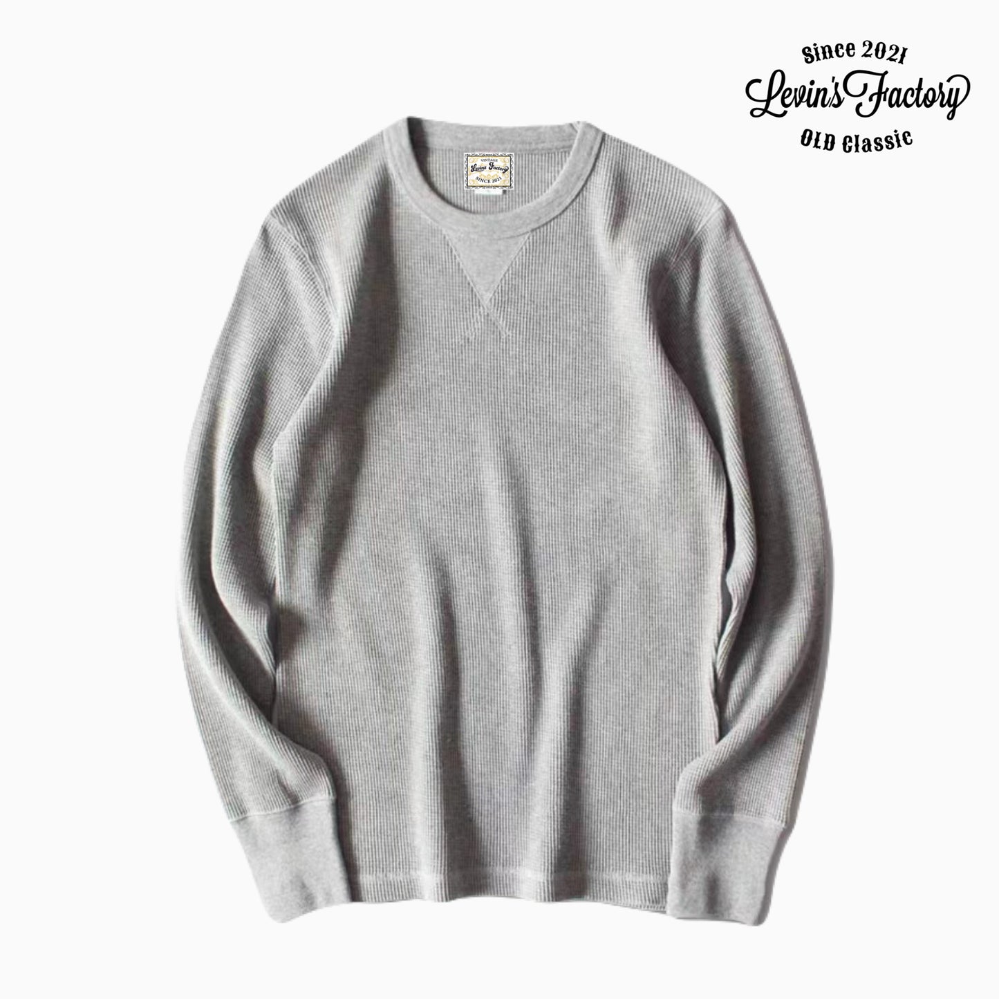 Levin`sFactory  ワッフルシャツ