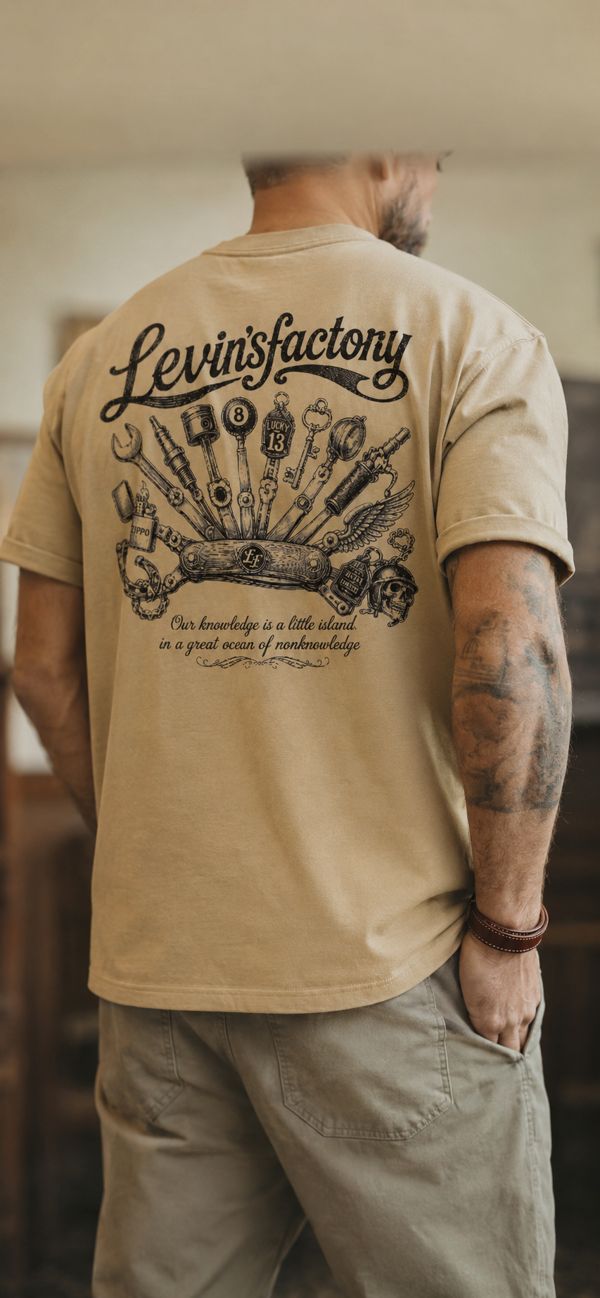 Levin‘s Factory　オープンエンドTシャツ