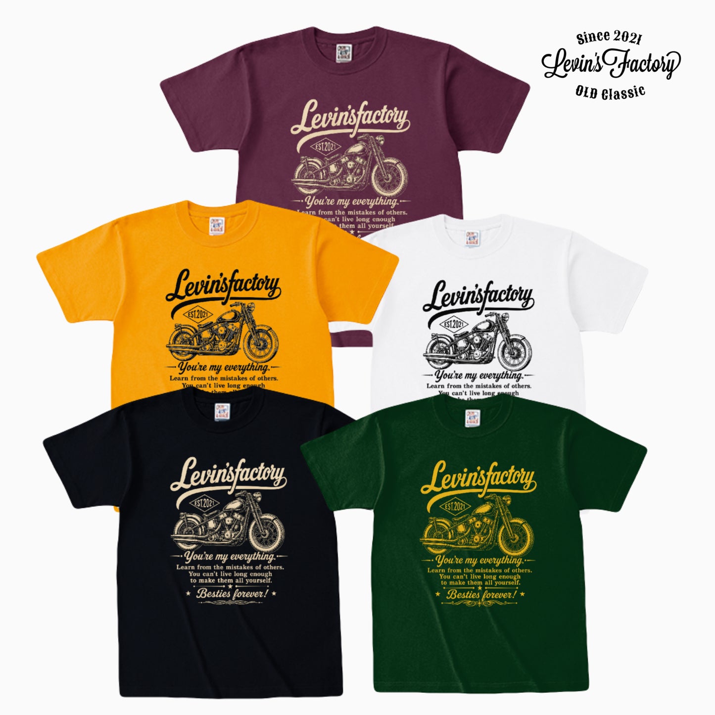 Levin‘s Factory　オープンエンドTシャツ