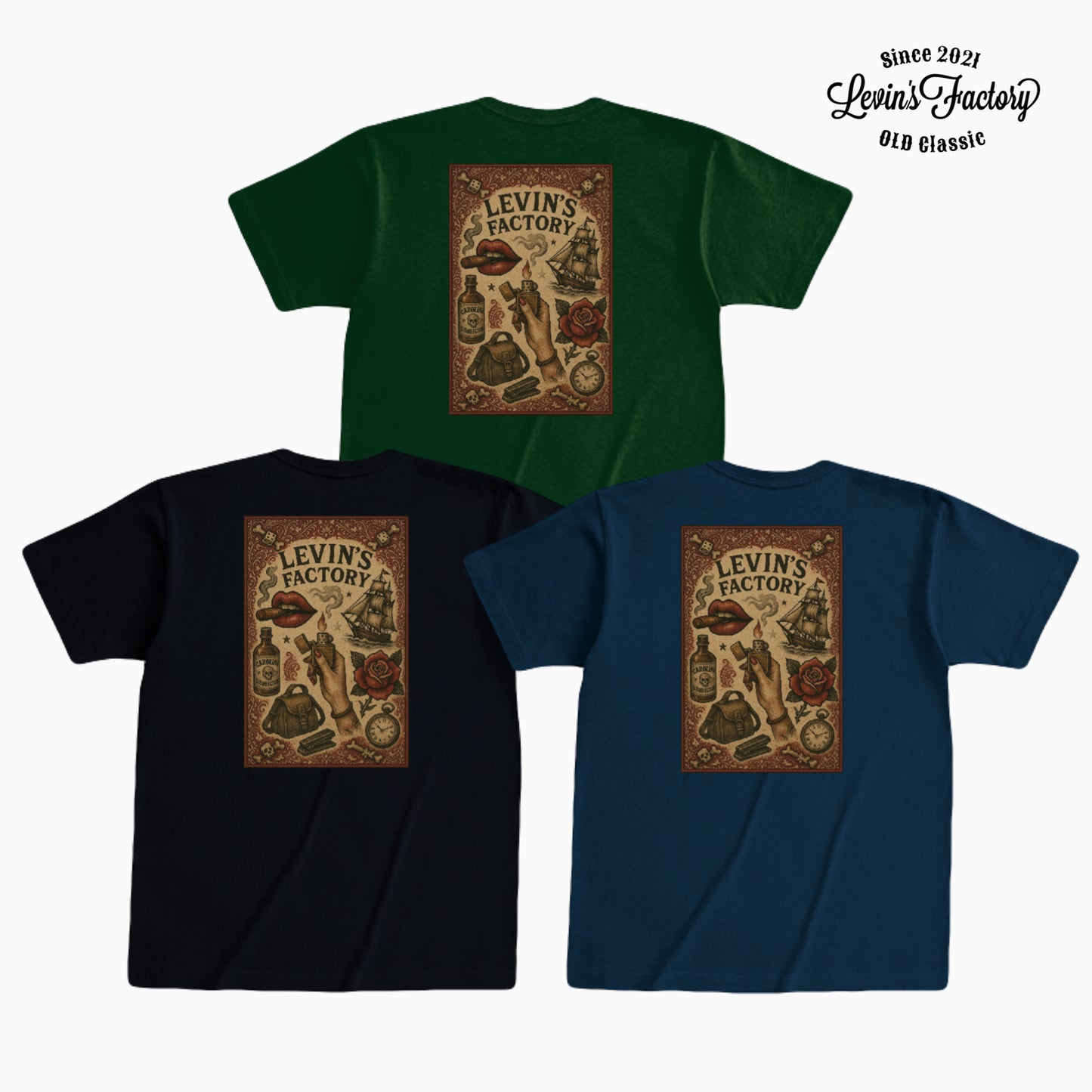 Levin‘s Factory　オープンエンドTシャツ