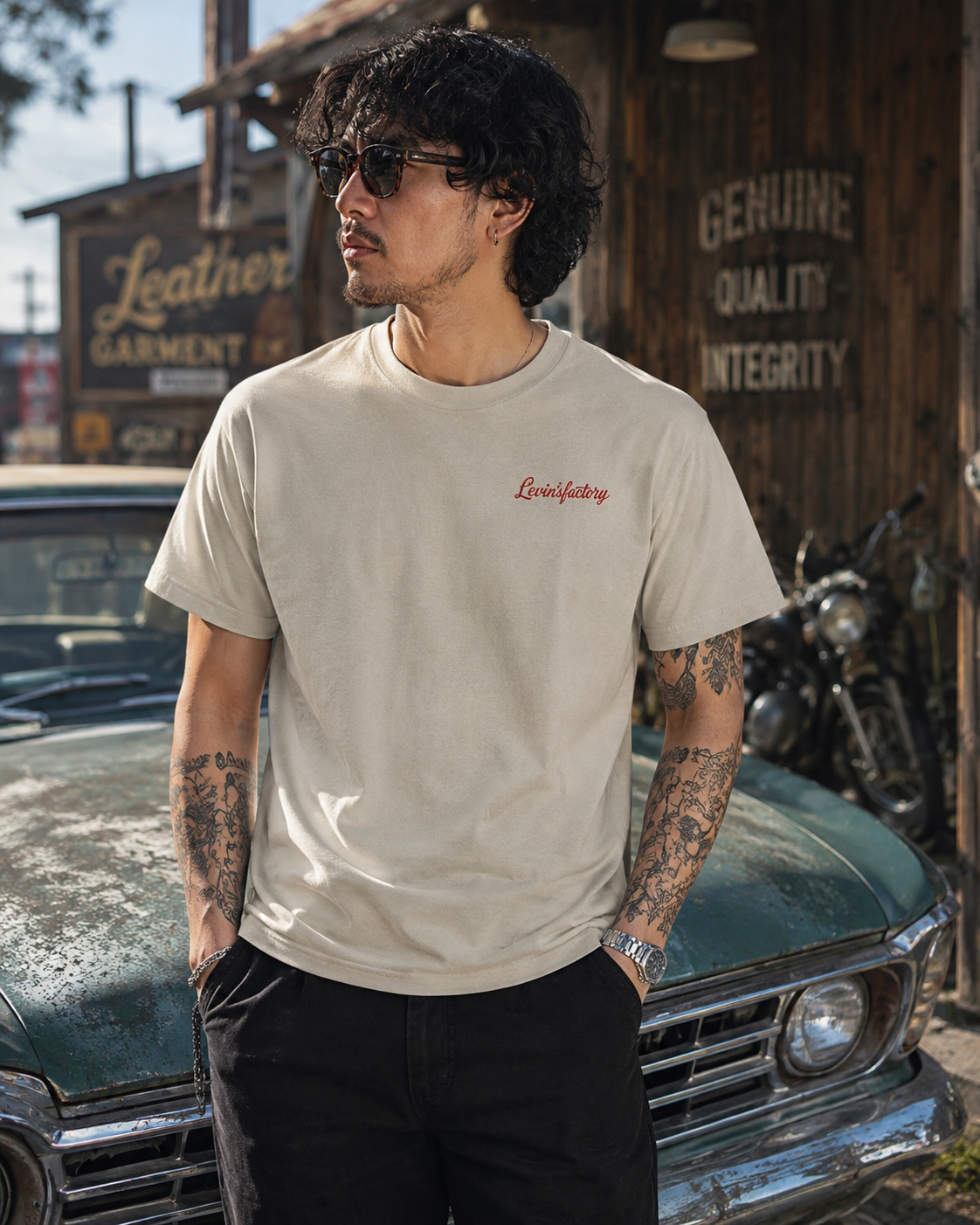 Levin‘s Factory　オープンエンドTシャツ