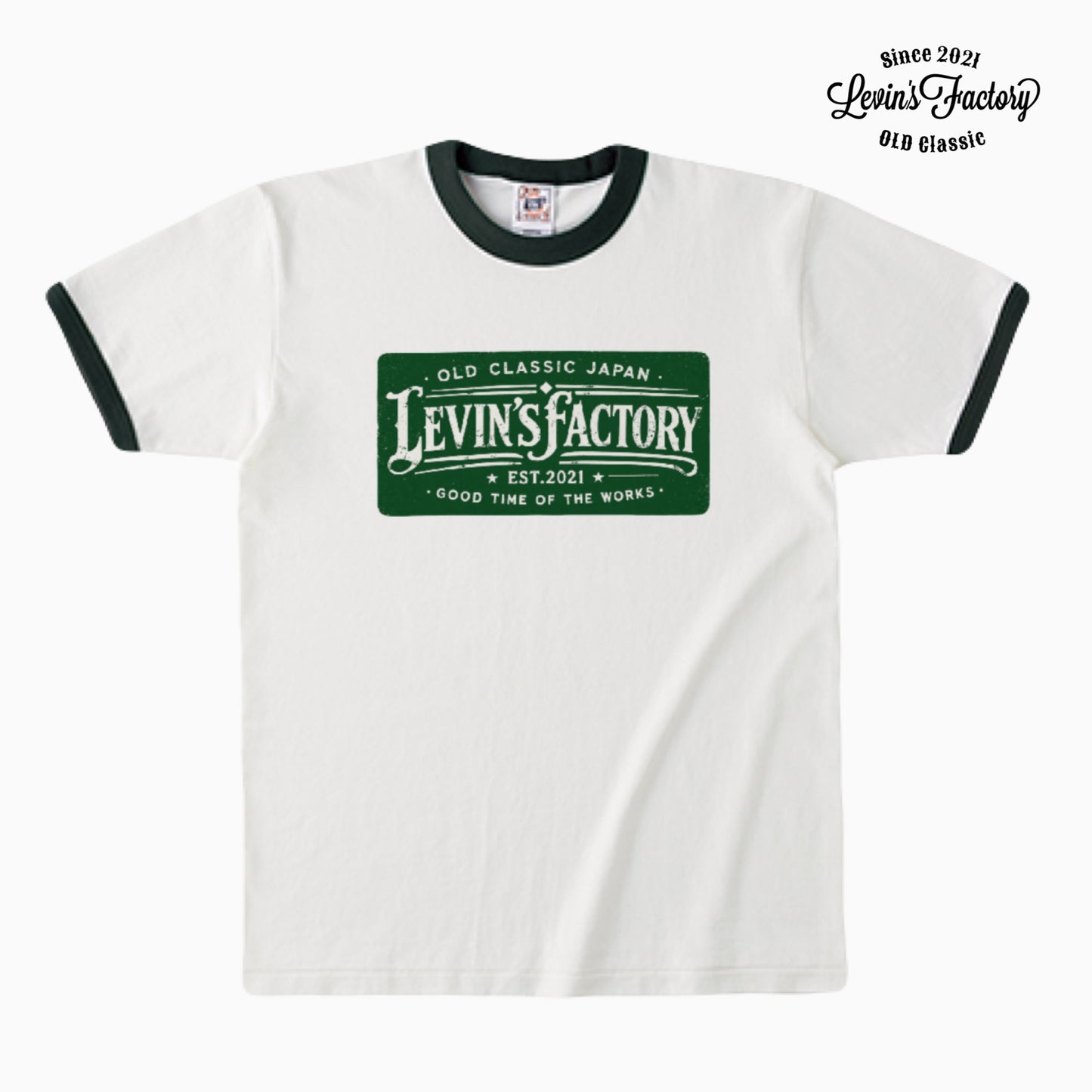 Levin‘sFactory　リンガーTシャツ