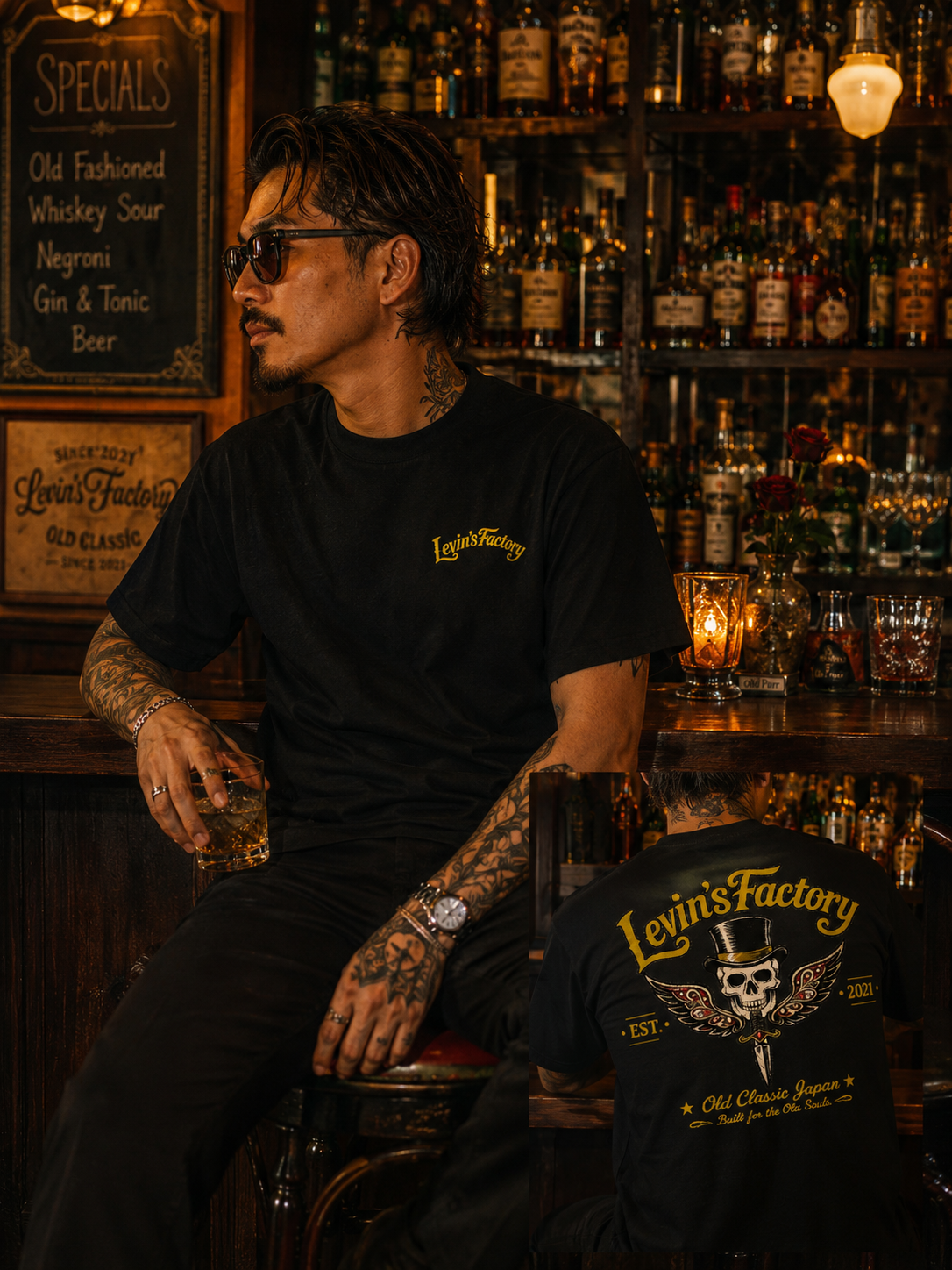 Levin‘s Factory　オープンエンドTシャツ