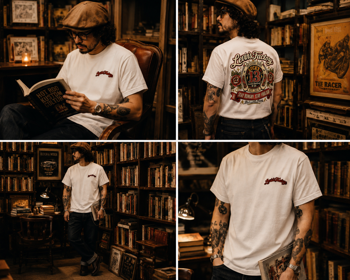 Levin‘s Factory　オープンエンドTシャツ