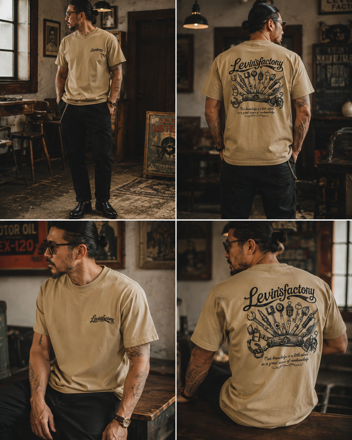 Levin‘s Factory　オープンエンドTシャツ