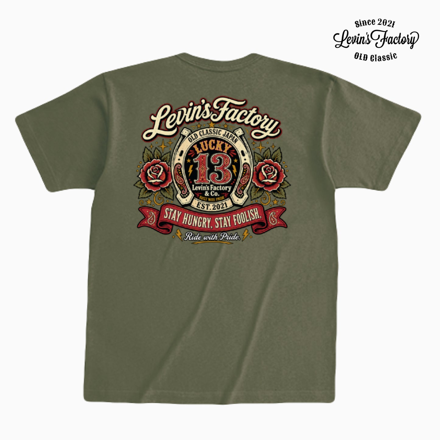 Levin‘s Factory　オープンエンドTシャツ
