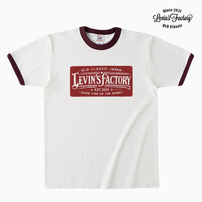 Levin‘sFactory　リンガーTシャツ