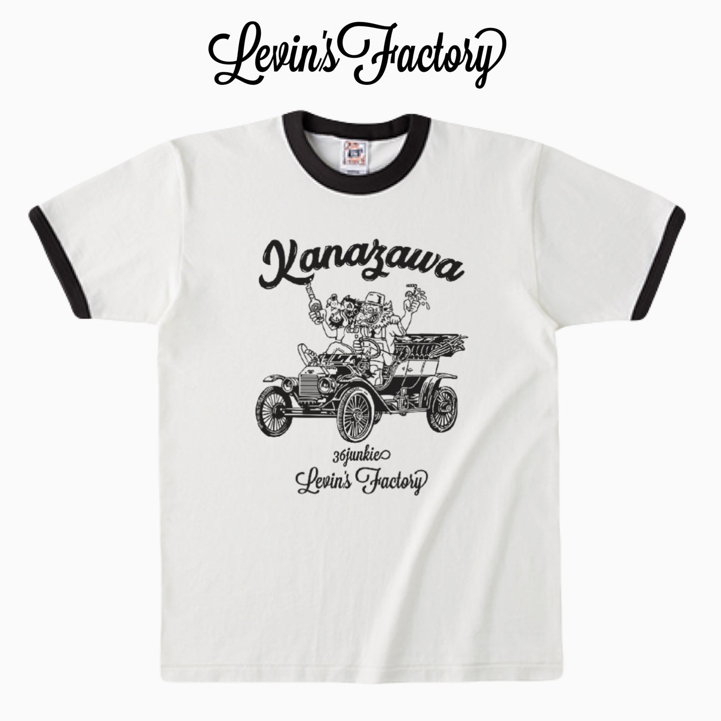 Levin‘sFactory　リンガーTシャツ