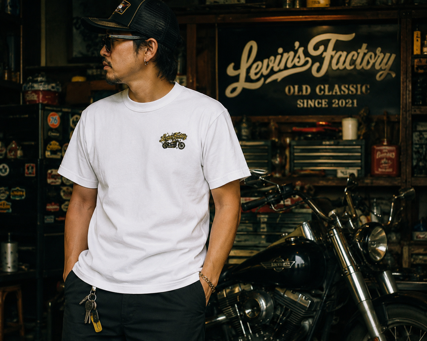 Levin‘s Factory　オープンエンドTシャツ
