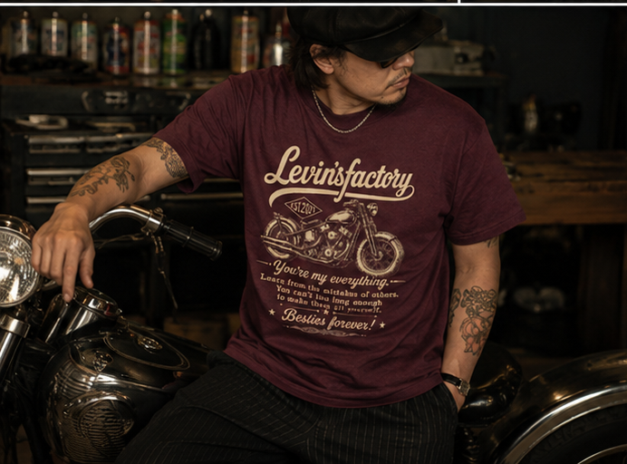 Levin‘s Factory　オープンエンドTシャツ