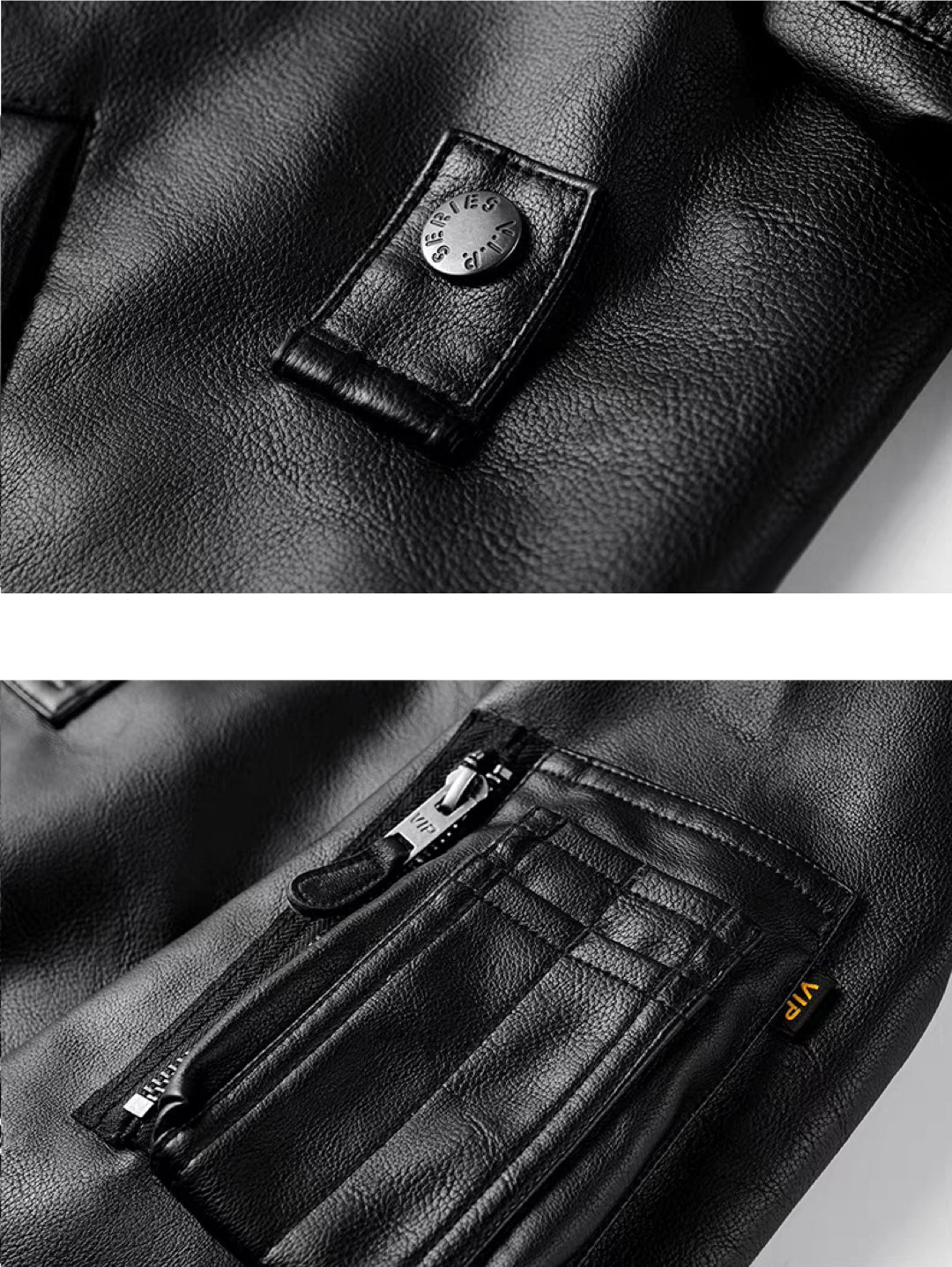 Levin'sfactory　MA-1レザージャケット