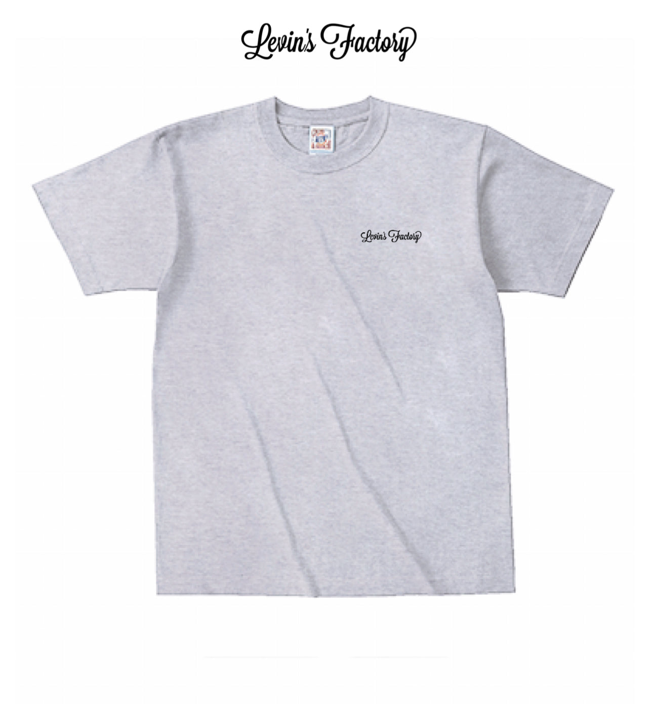 Levin‘s Factory×Cross Stitch　オープンエンドTシャツ
