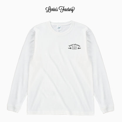 Levin‘s Factory×Cross Stitch　オープンエンドロングTシャツ