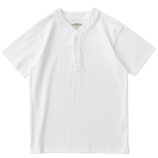 OKONKWO　ヘンリーネックシャツ