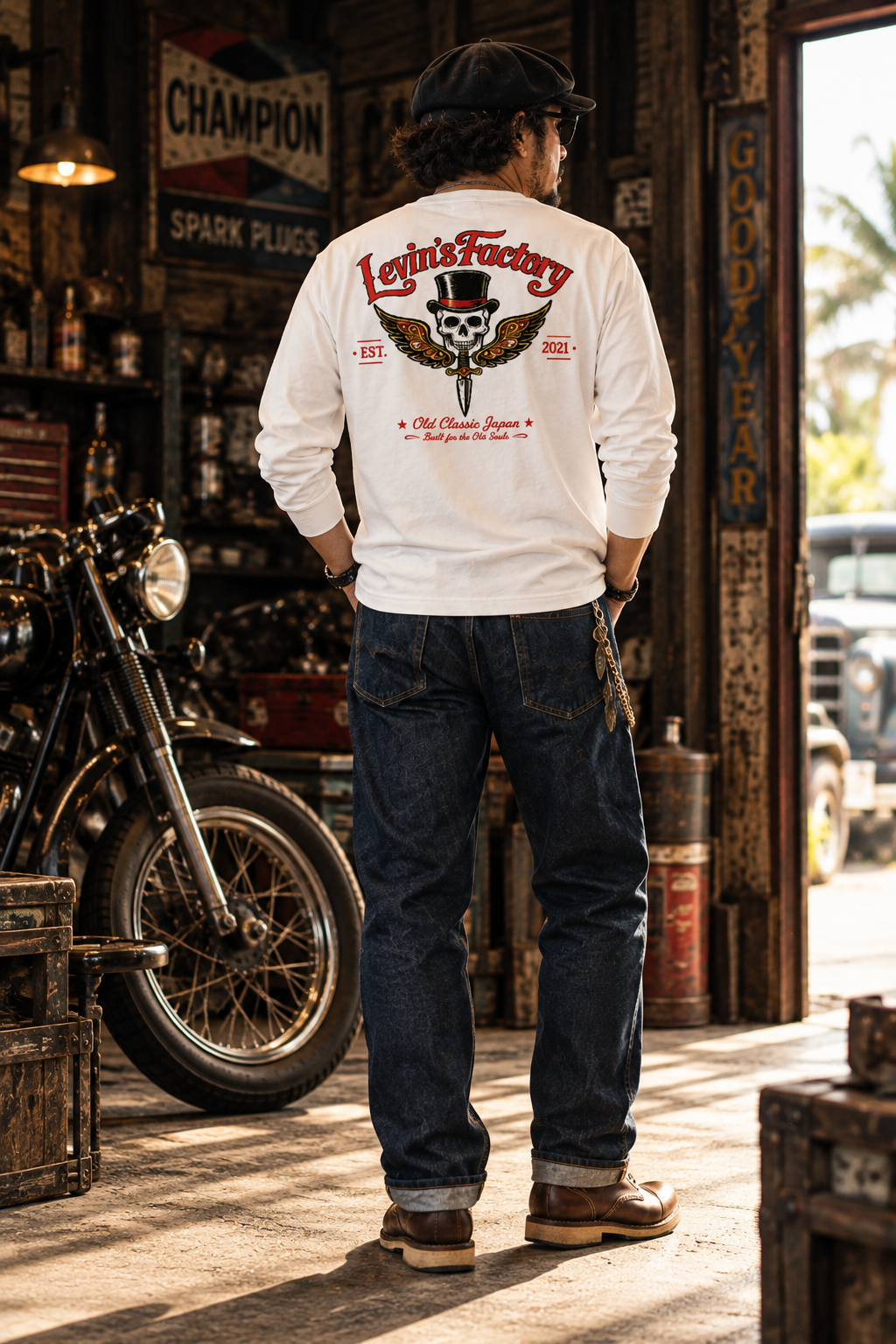 Levin‘sFactory　オープンエンドTシャツ