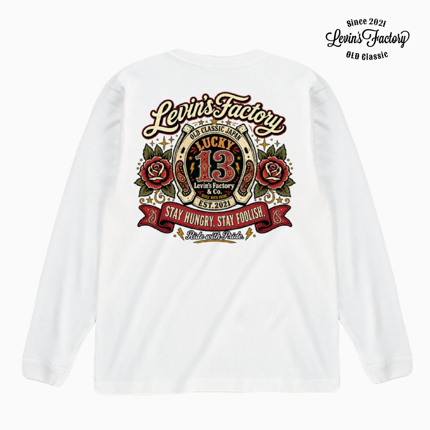 Levin‘sFactory　オープンエンドTシャツ