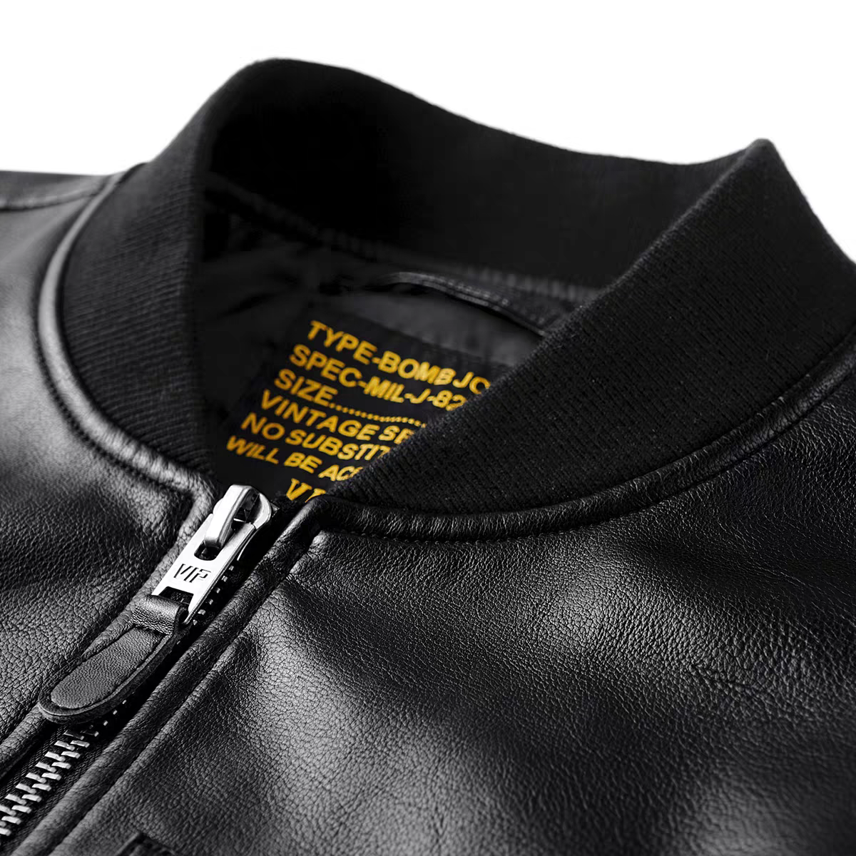 Levin'sfactory　MA-1レザージャケット