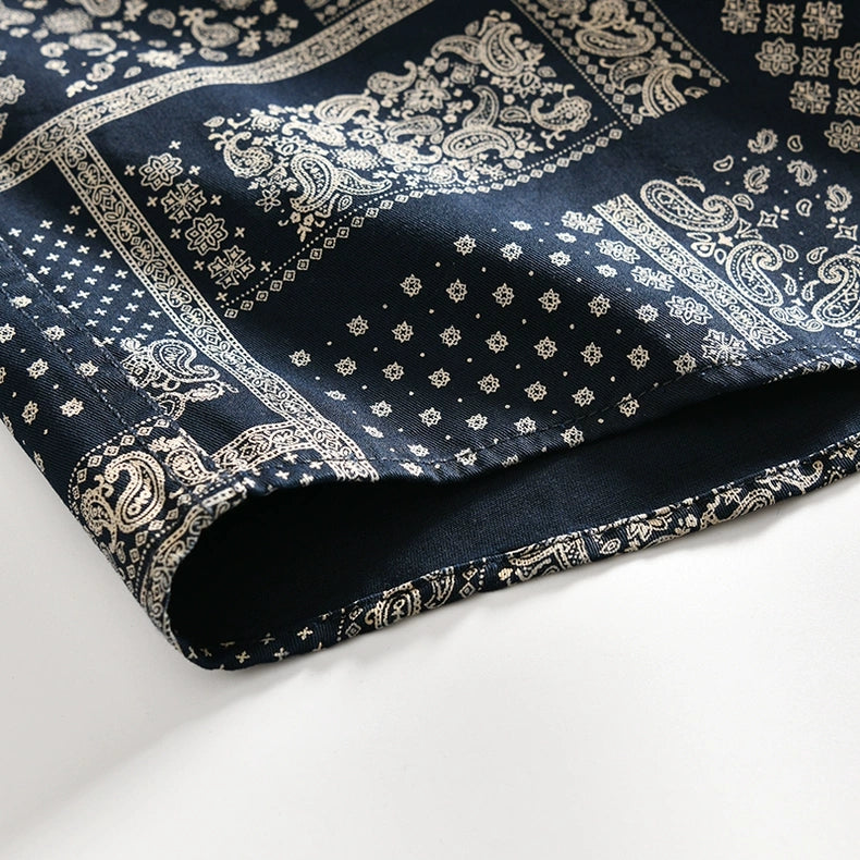 Levin‘sFactory　スタンダードバンダナ　ペイズリー　長袖シャツ