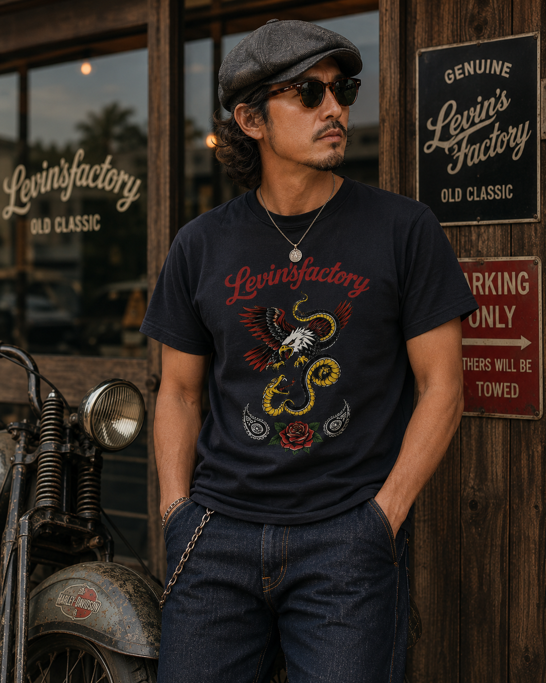 Levin‘s Factory　オープンエンドTシャツ